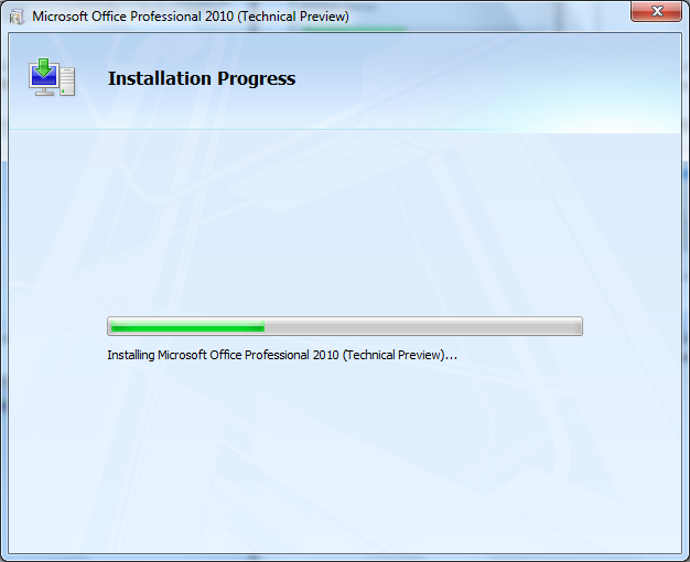 Installing